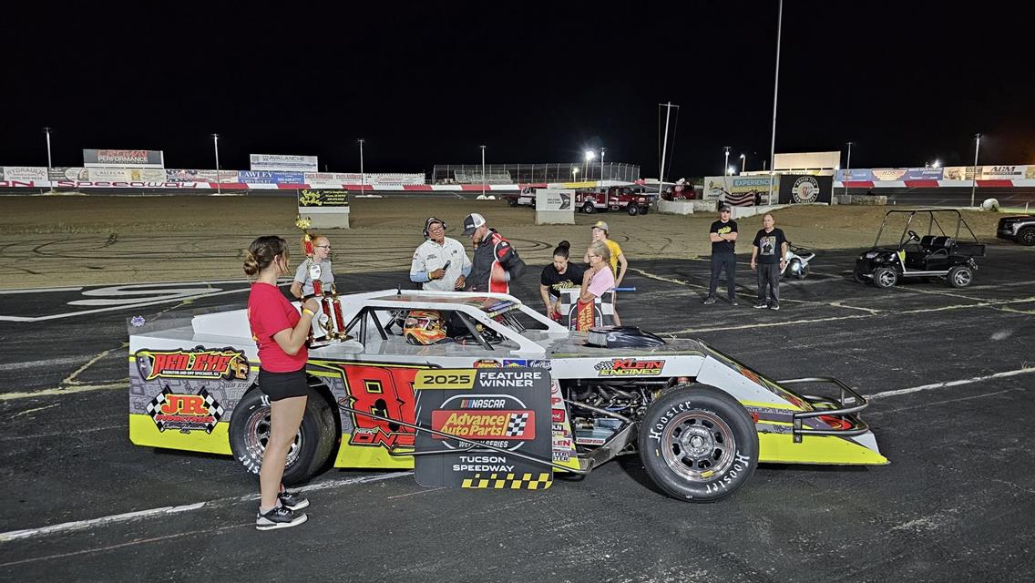 Nick O&#39;Neil brings home second 2025 victory at Tucson Speedway