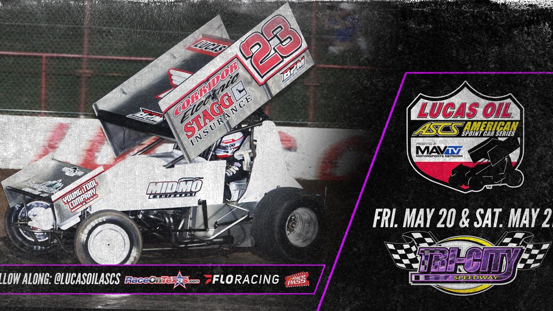 Lucas Oil American Sprint Car Series Rolling Into Tri-City Speedway This Weekend
