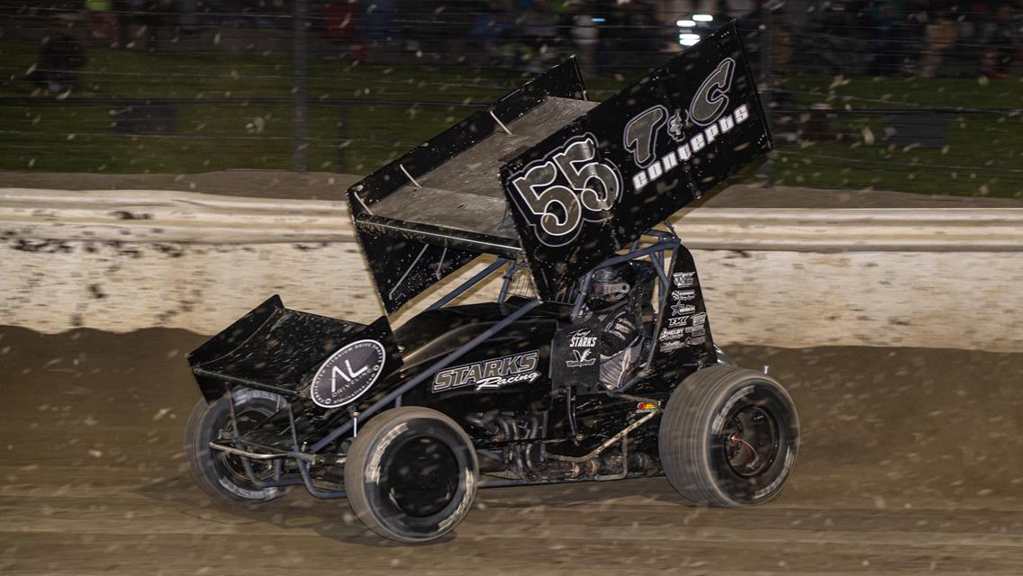 Starks Aiming for Fourth Straight 360 Sprint Car Win at Skagit During Final Summer Nationals Tune-Up