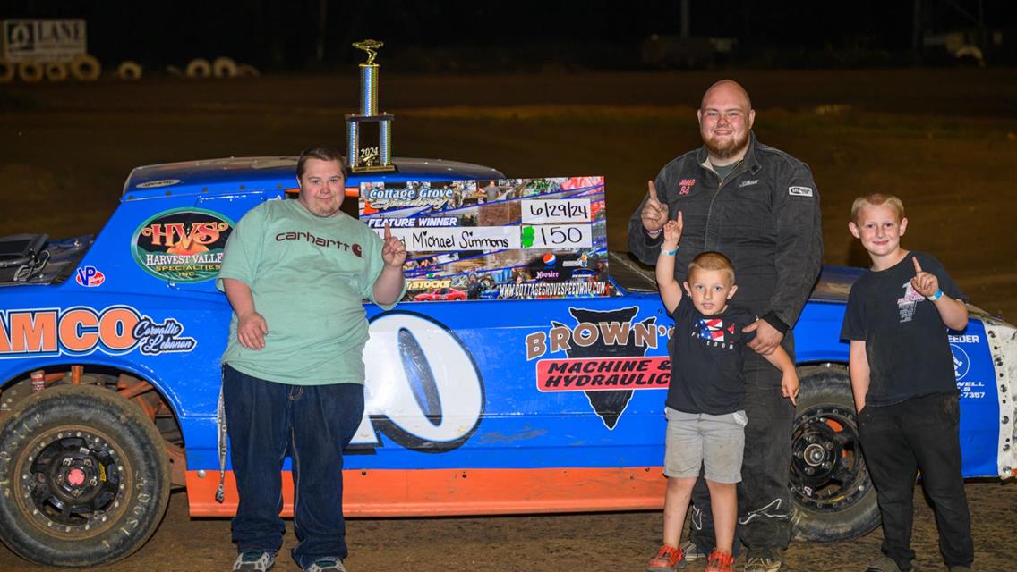 Henderson Wins Froggy 44; Towns, Points, Simmons, And Luckman Also Winners At Cottage Grove