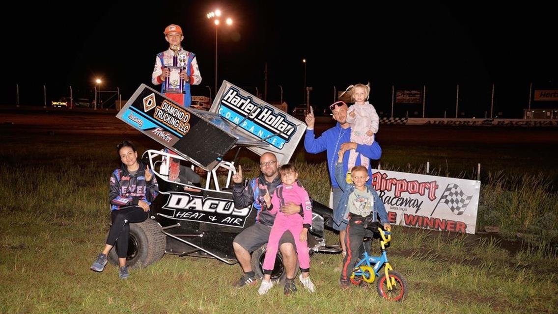 Williams, McRoberts, and Haskell Run to NOW600 Southwest Kansas Region Victory on Saturday at Airport Raceway!