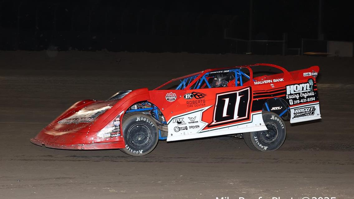 Davenport Speedway (Davenport, IA) – Dirt Stars – Greg Durbin Memorial – September 26th-27th, 2025. (Mike Ruefer photo)