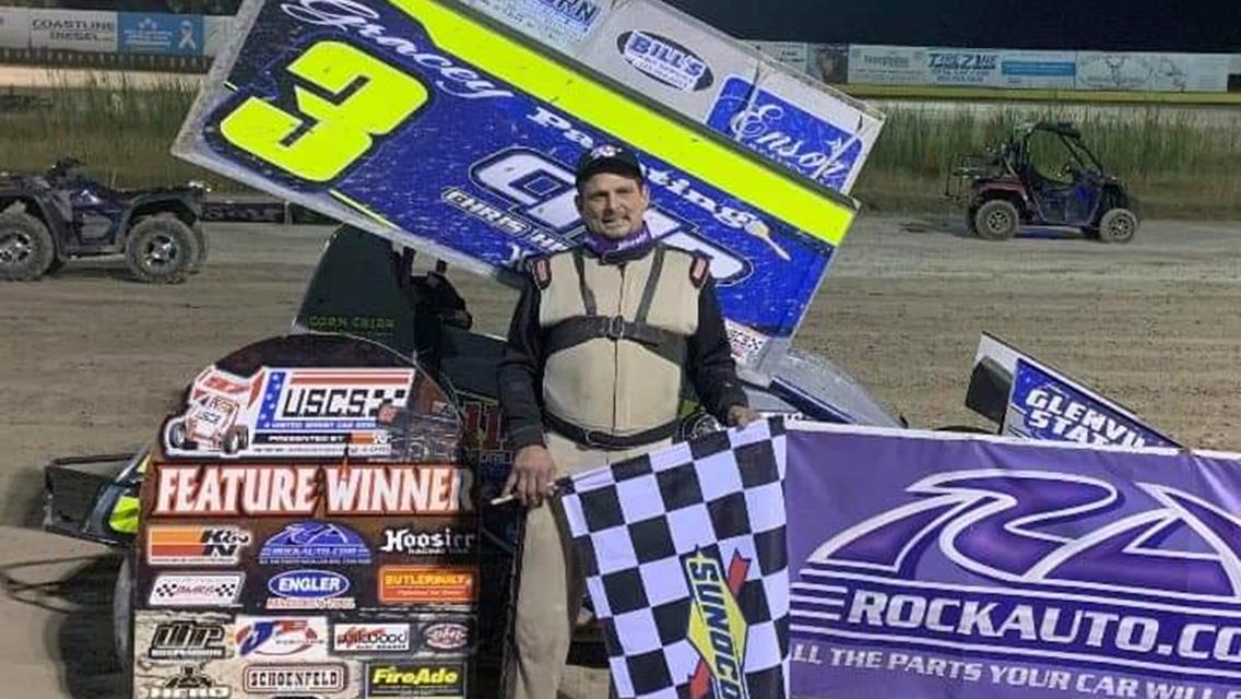 Todd Gracey wins USCS 25th season opener at Hendry County on Friday night