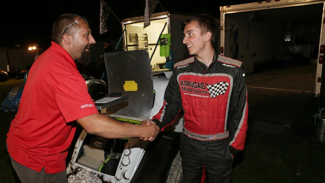 Kringas Wins C.O.P.S. Race – Lafayette County Speedway, Darlington WI