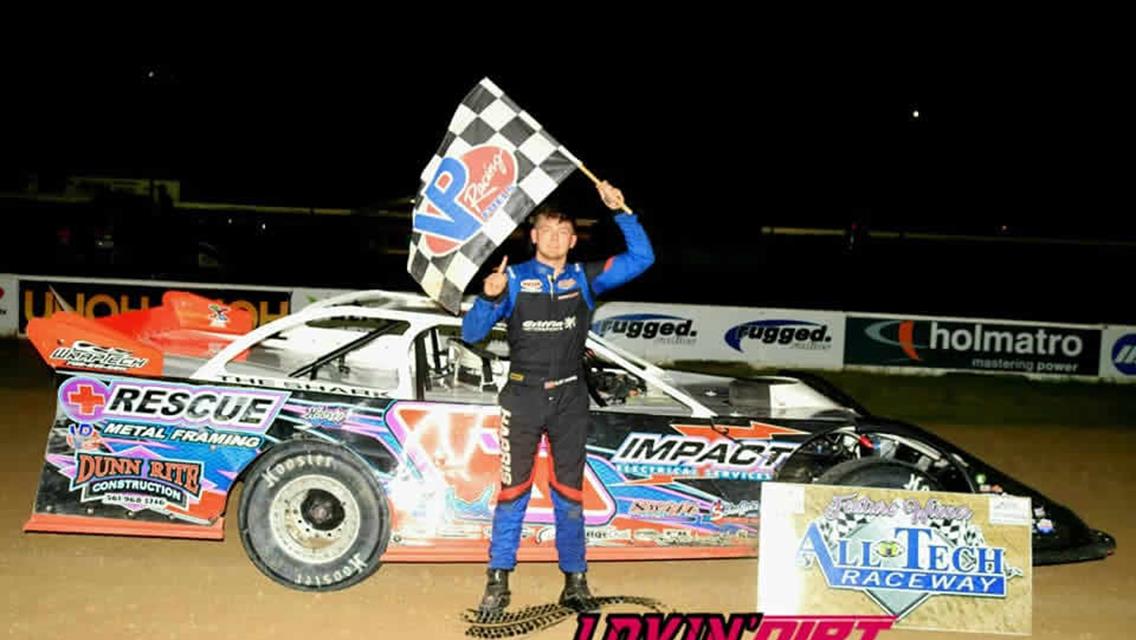 Clay Harris cruises to sixth win of 2021 at All-Tech Raceway