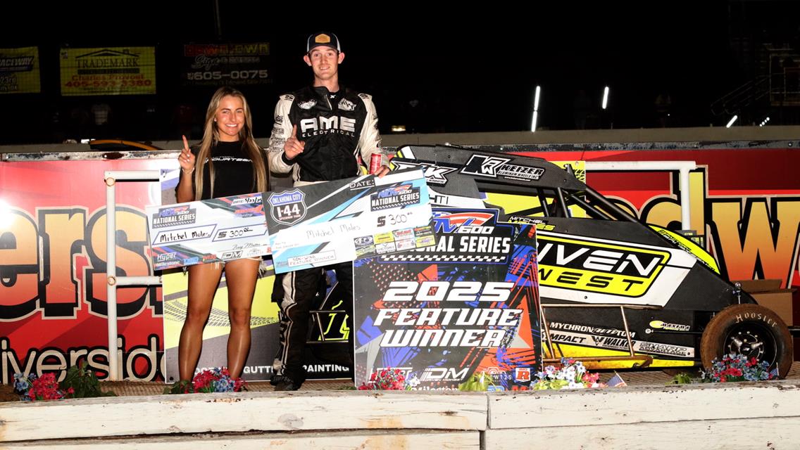 Moles, Miller, and Kilmer Top NOW600 National Fields at I-44 Speedway Park on Friday!