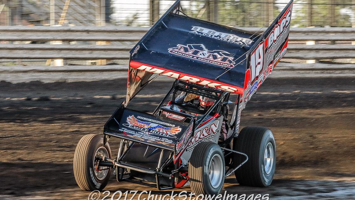Brent Marks turns valuable laps at Knoxville; Ready for visits to Eagle, River Cities and Red River Valley