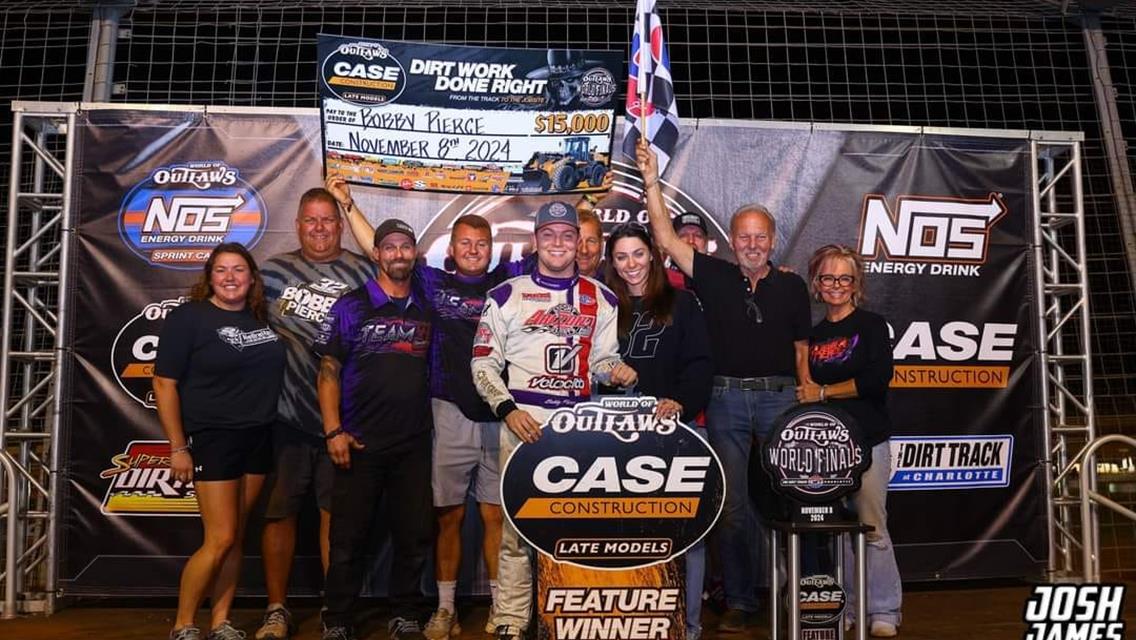 Pierce Wins First WoO World Finals Feature