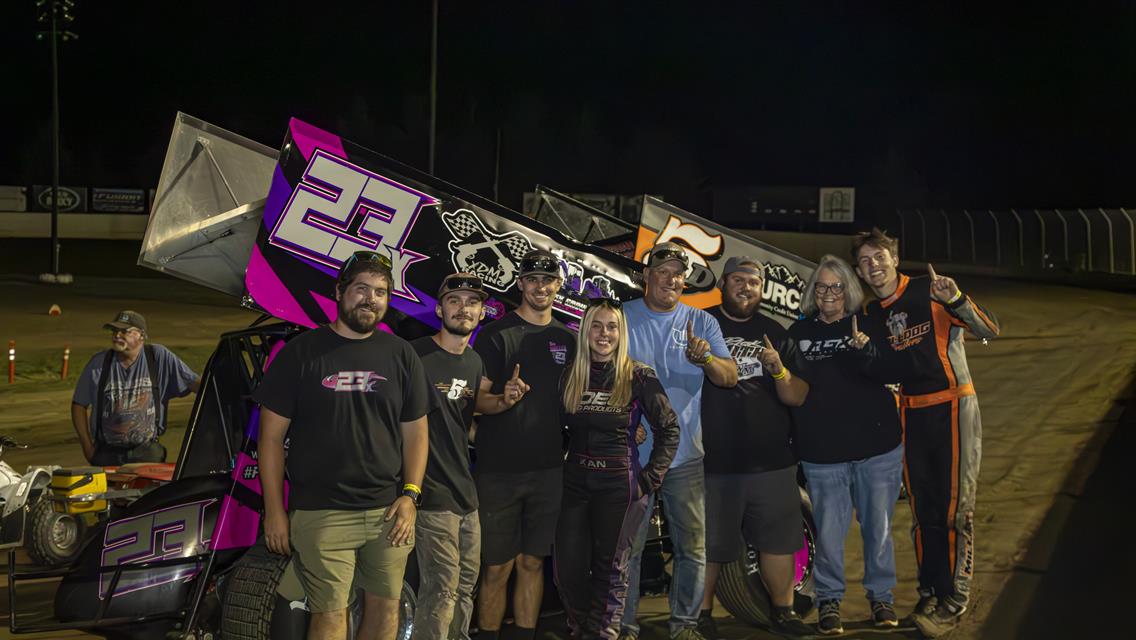 Miller siblings crowned Sprint Car Champions, plus Moore, Hillier, Scott, and Kerrigan win.