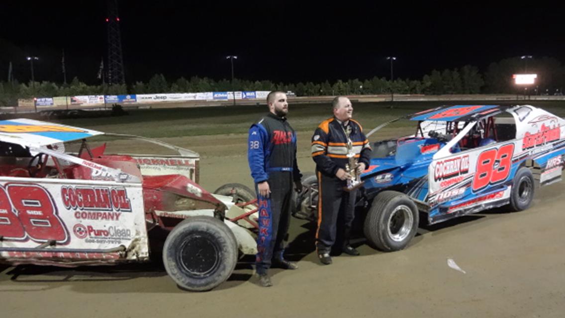 HAWKINS FAMILY SWEEPS BIG BLOCK FALL CHAMPIONSHIP QUALIFIER ON MIDLANTIC MACHINERY NIGHT