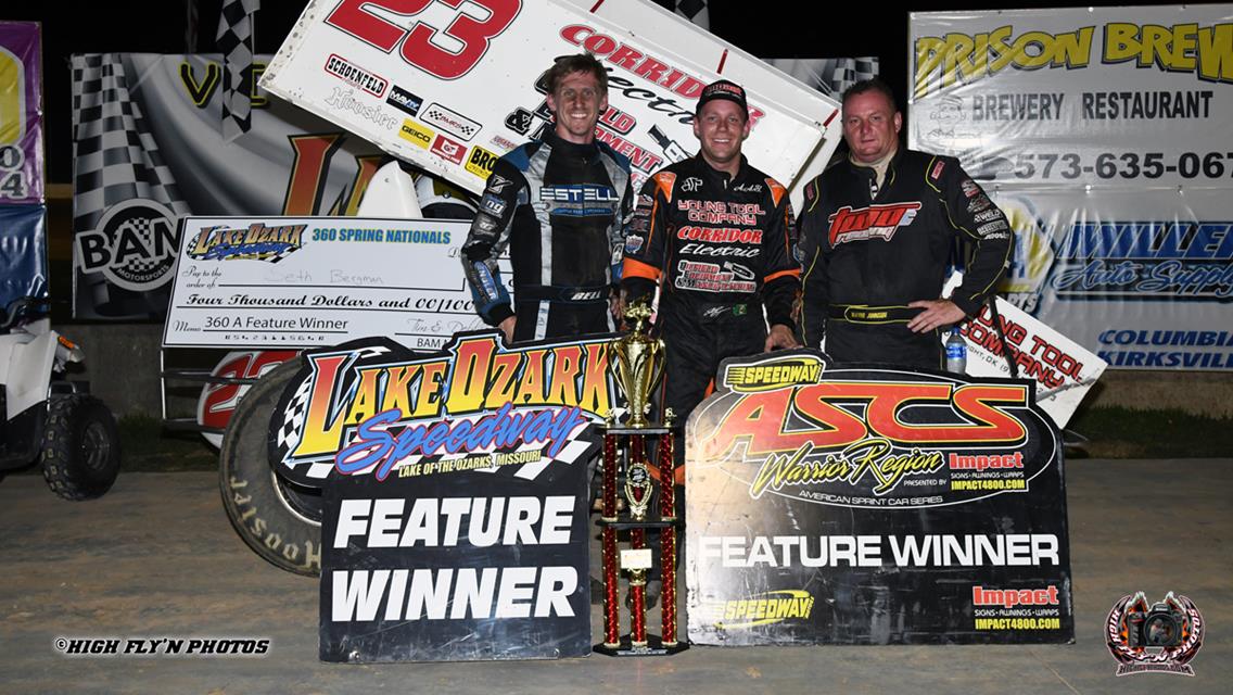 Bergman tops ASCS Warrior Region at Lake Ozark