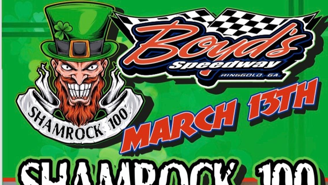 2021 Shamrock 100 March 13th, 2021