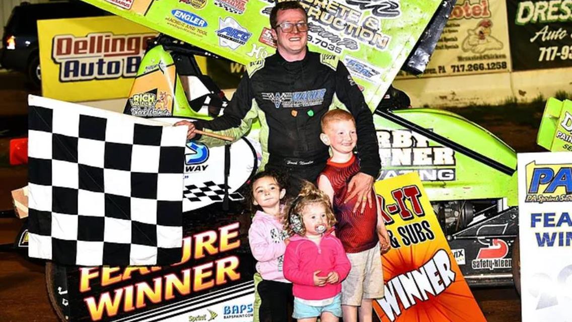 Zach Newlin Sails To 1st PA Sprint Series Win of 2019; Cale Reigle Victorious In Make Up Event