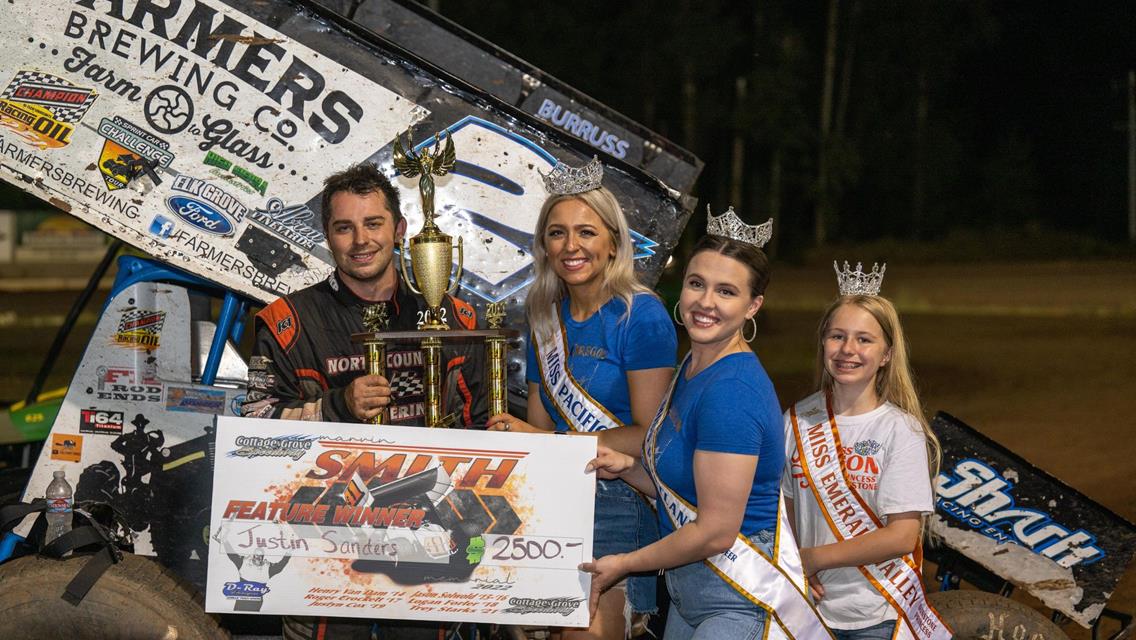 Justin Sanders Threepeats At CGS In Speedweek Round 6; Langan And Drake Also Win