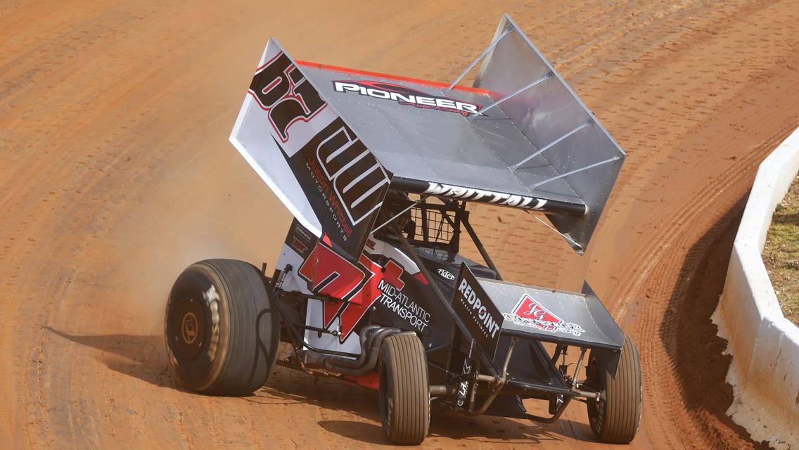 Justin Whittall rockets to a top-five at Port Royal Speedway