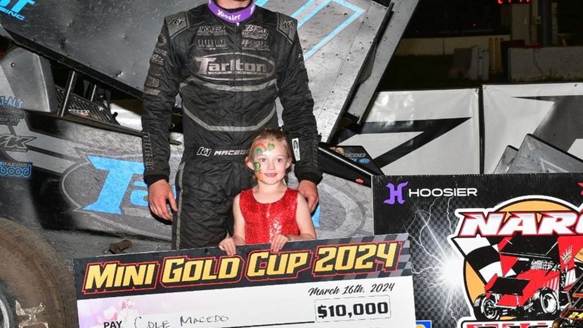 Cole Macedo Wins $10,000 at Mini Gold Cup