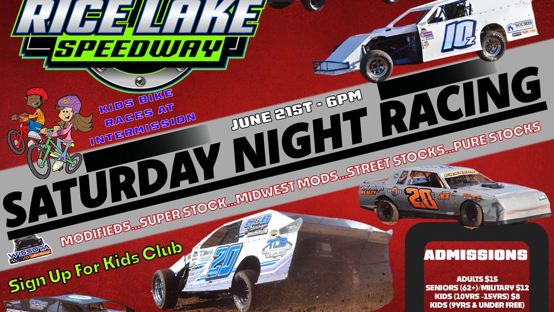 Saturday Night Racing with Kids Bike Races This Week