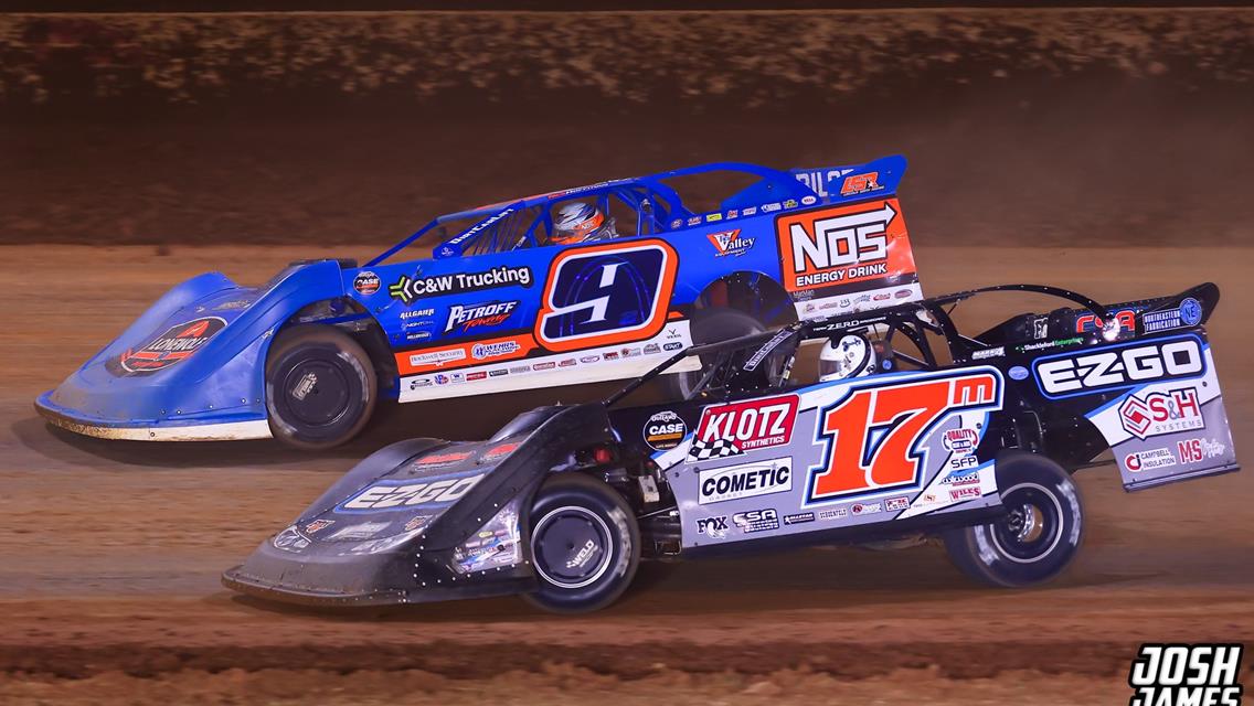 The Dirt Track at Charlotte (Concord, N.C.) – World of Outlaws Case Late Model Series – World Finals – November 6th-9th, 2024. (Josh James Artwork)