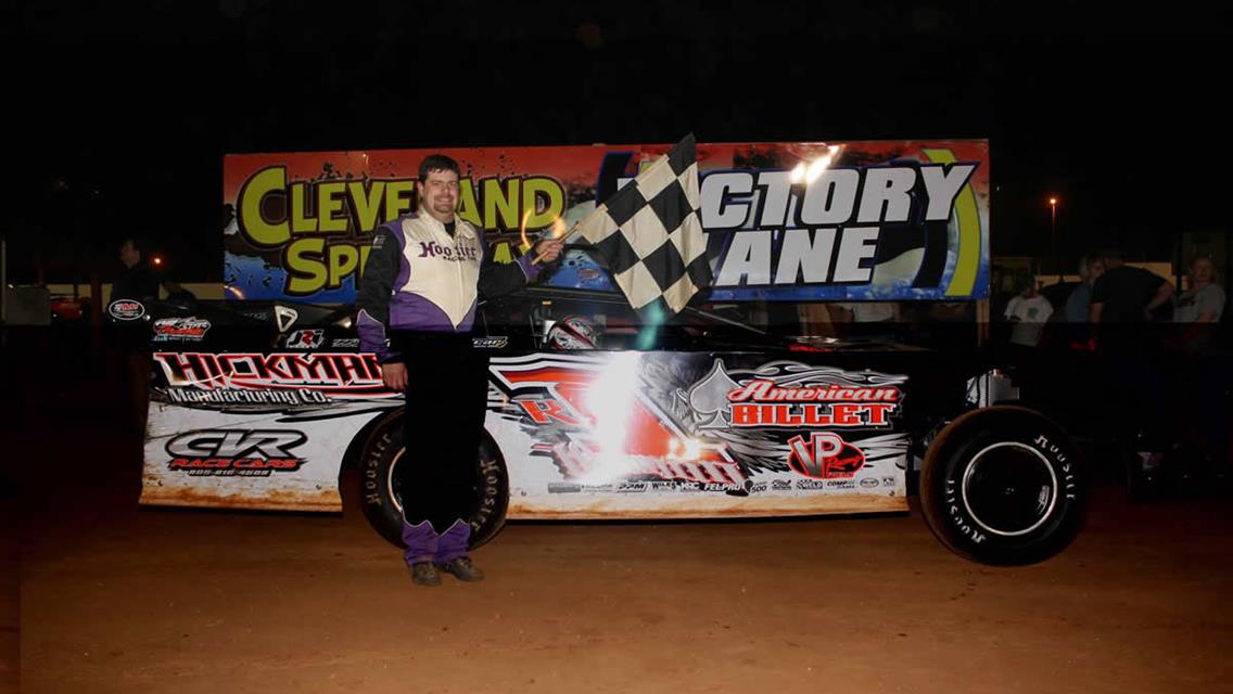Hickman Visits Victory Lane in Cleveland Re-Opening