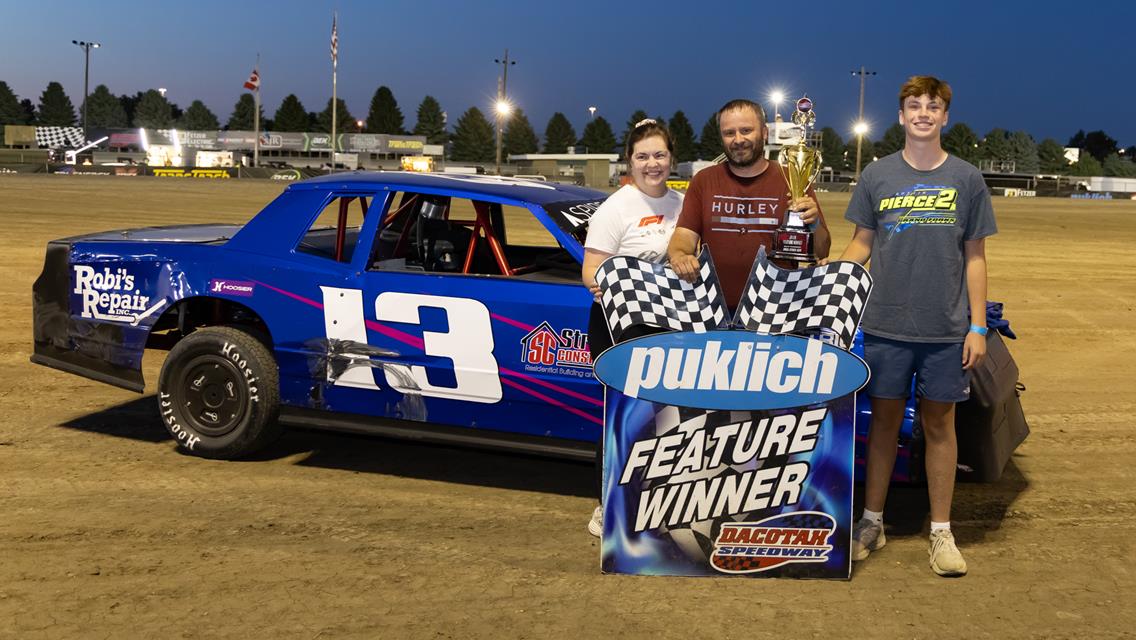 MEIDINGER DRIVES THROUGH FIELD FOR FIRST CAREER WIN