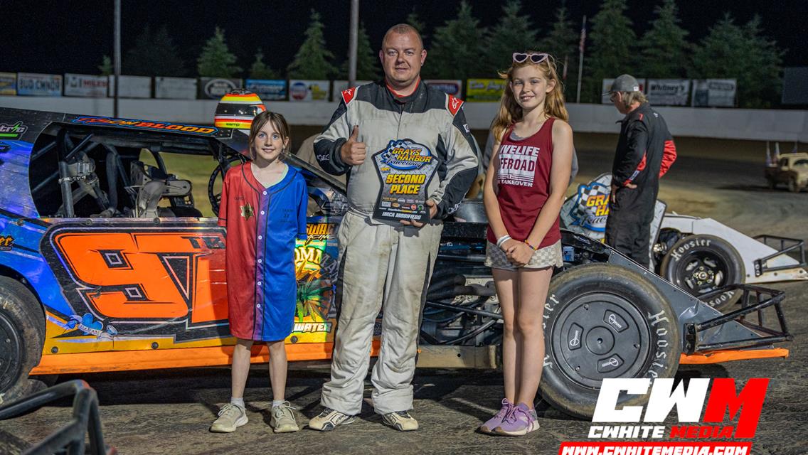 After 10 years Craig Moore back in victory lane with the Modifieds on Mid-Season Championship Night, Miller, Foster,Kerrigan, Sweatman  also victoriou