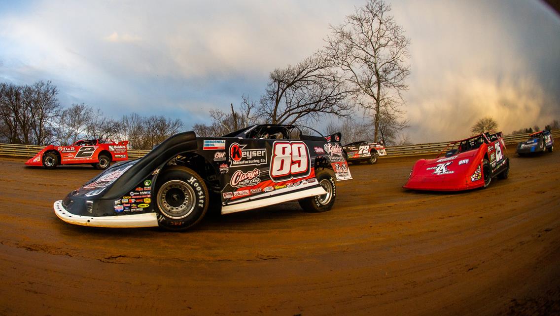 Hagerstown Speedway (Hagerstown, MD) – Lucas Oil Late Model Dirt Series – Conococheague 50 – April 9th 2022. (Heath Lawson photo)