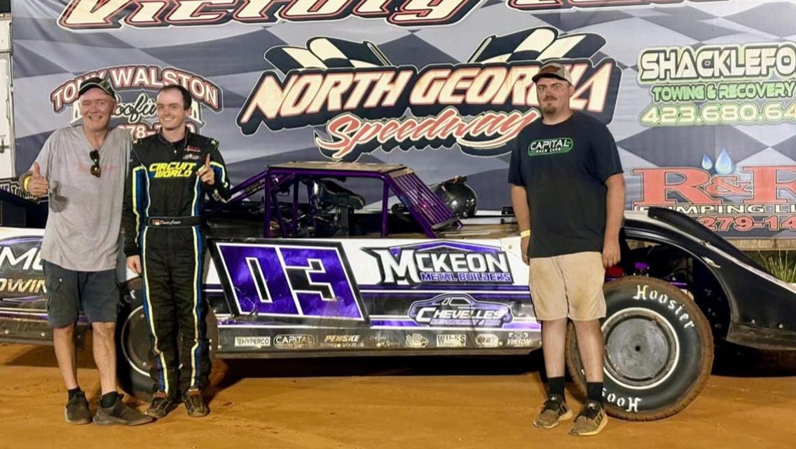 Dante Curtis won at North Georgia Speedway on Friday, July 11.