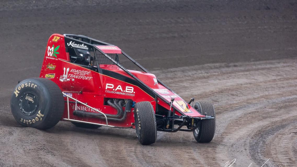 Tri-State Speedway (Haubstadt, IN) – USAC AMSOIL Sprint Car National Championship – Spring Showdown – May 10th, 2025. (Brandon Long photo)