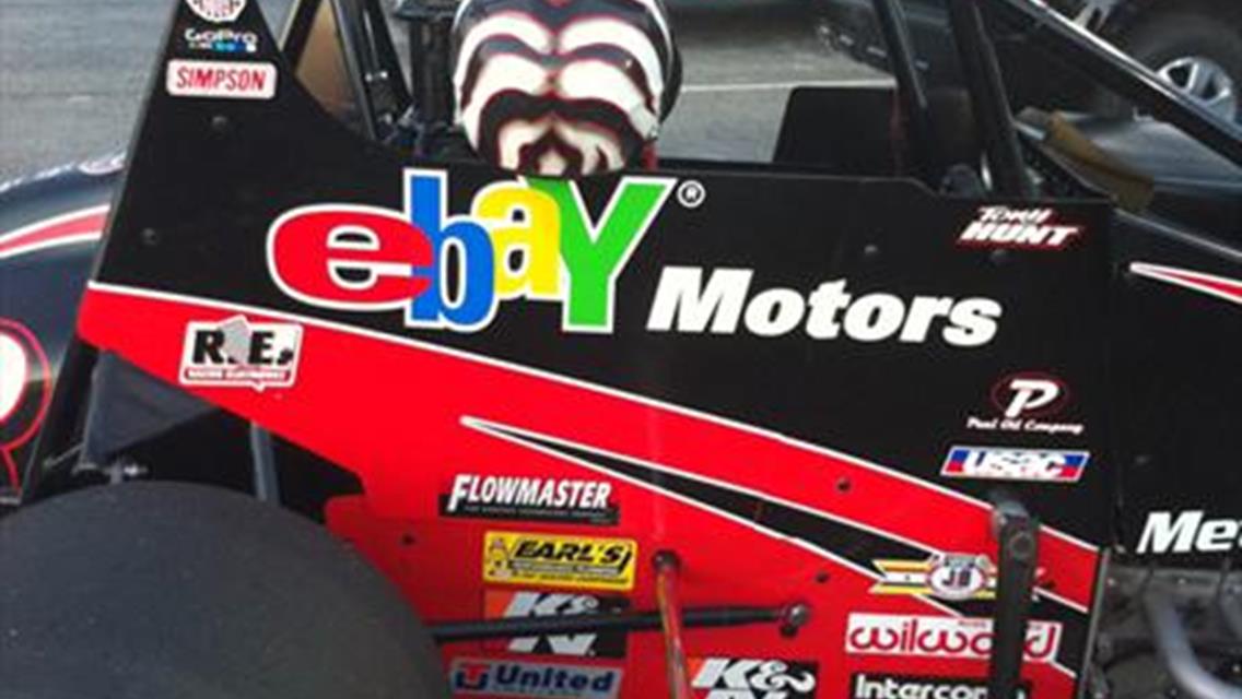 HUNT LOOKS TO SECURE SIXTH USAC CHAMPIONSHIP WITH EBAY MOTORS ON BOARD