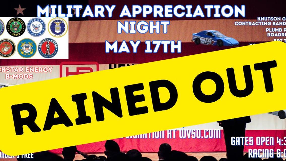 May 17th Event Canceled!