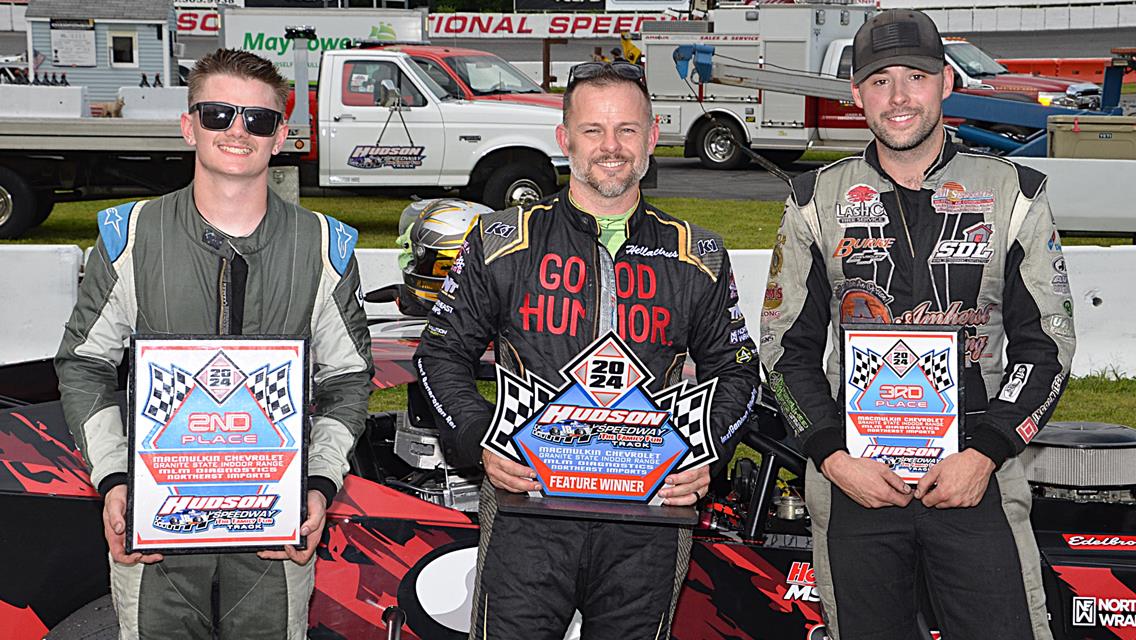 Thibodeau Celebrates First Sportsman Modified Victory