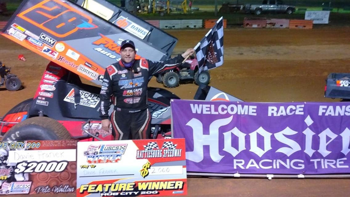 Franek grabs Hattiesburg USCS Hub City prelim