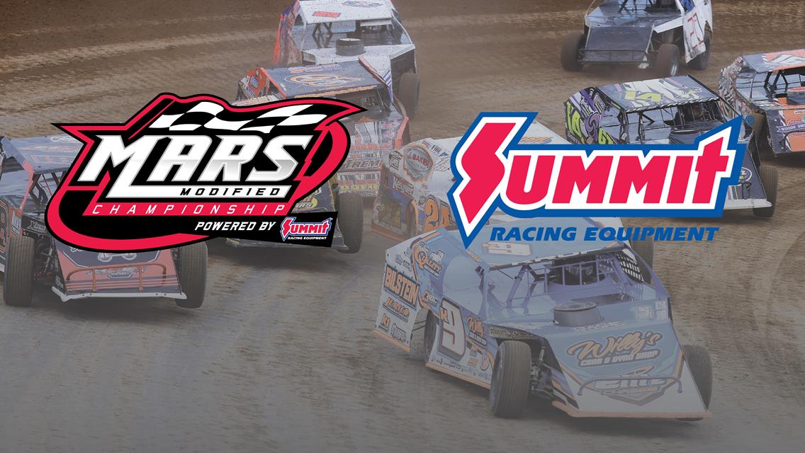 Summit Racing Equipment to Return as Title Sponsor for the MARS Modified Championship Tour