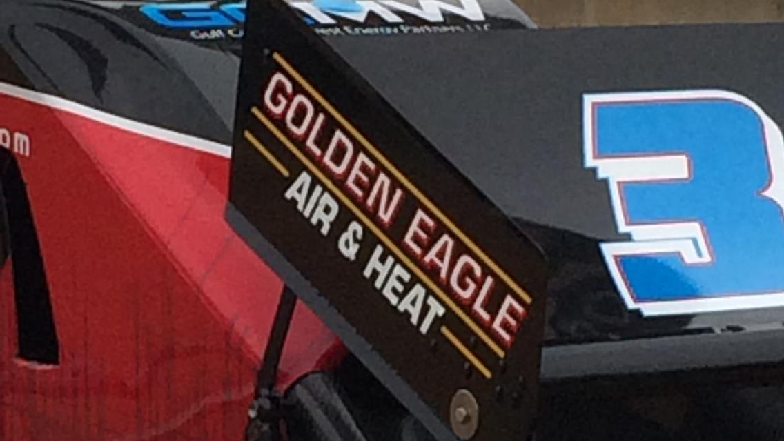 Golden Eagle Air &amp; Heat and TNT Signs join Trey Burke Racing