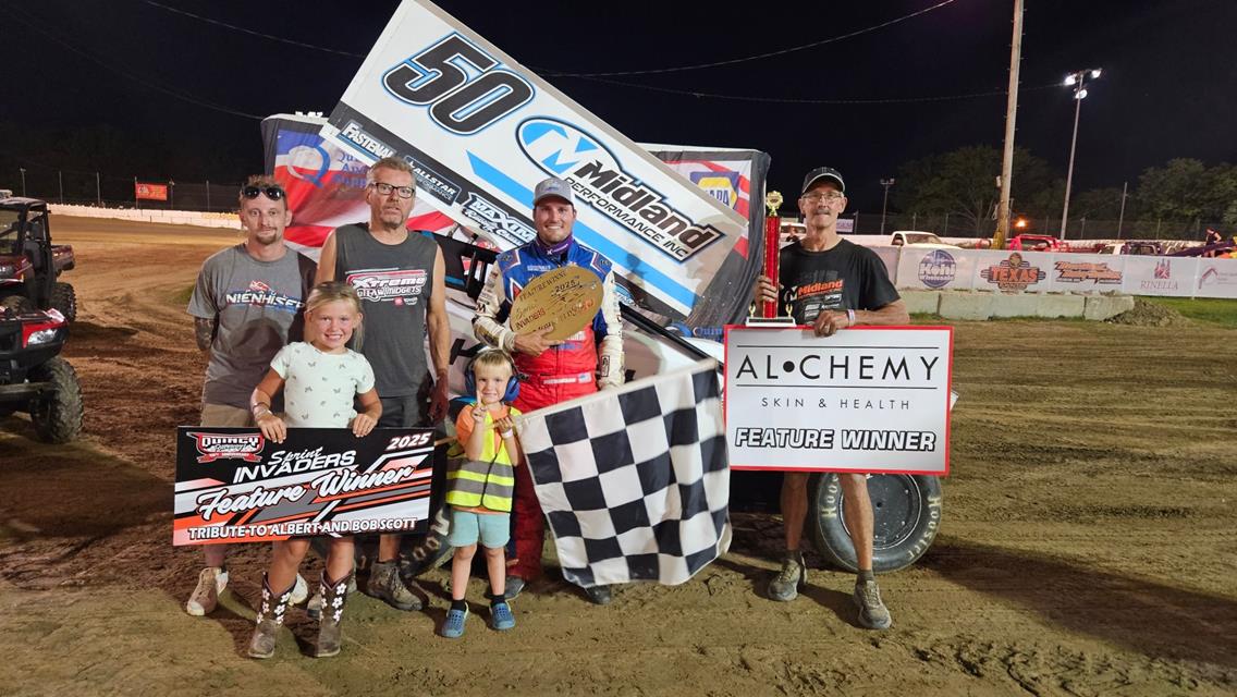 Paul Nienhiser Back In Victory Lane with Sprint Invaders