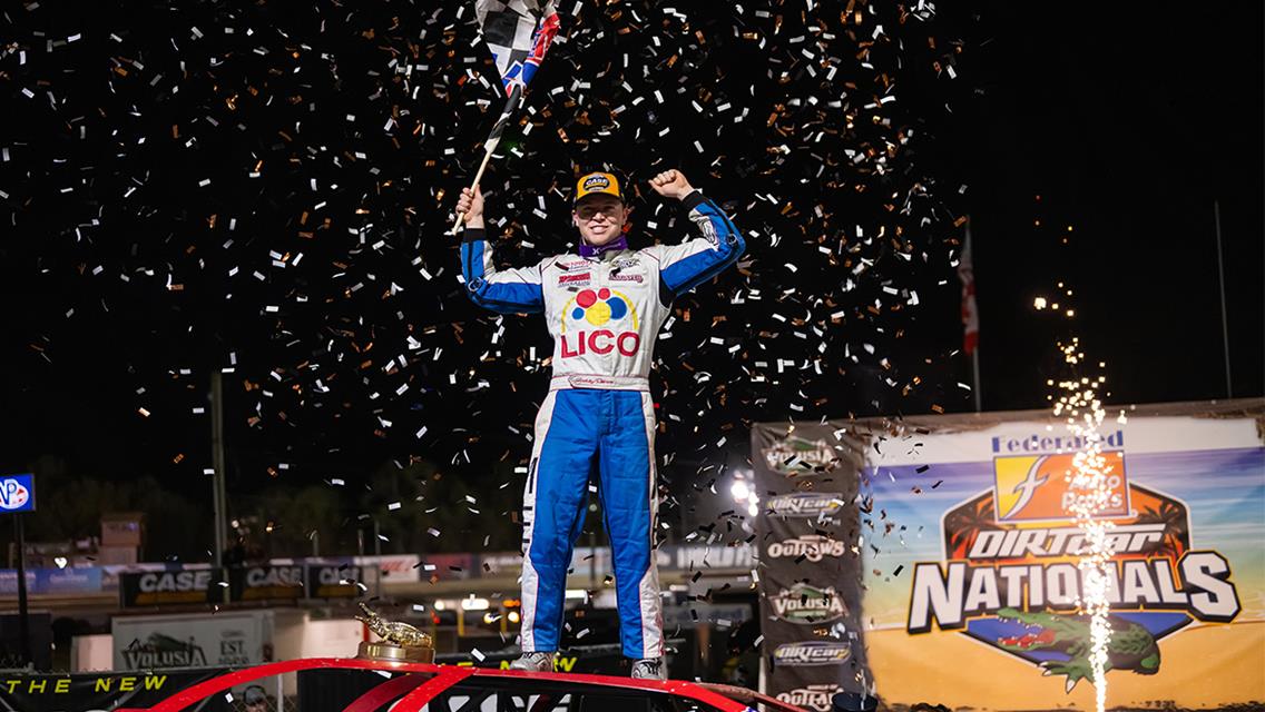 Pierce wins WOO Late Model thriller