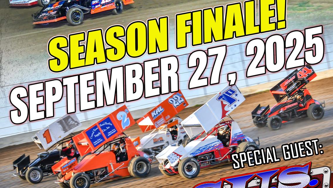 September 27, 2025 Race Day Information! SEASON FINALE!