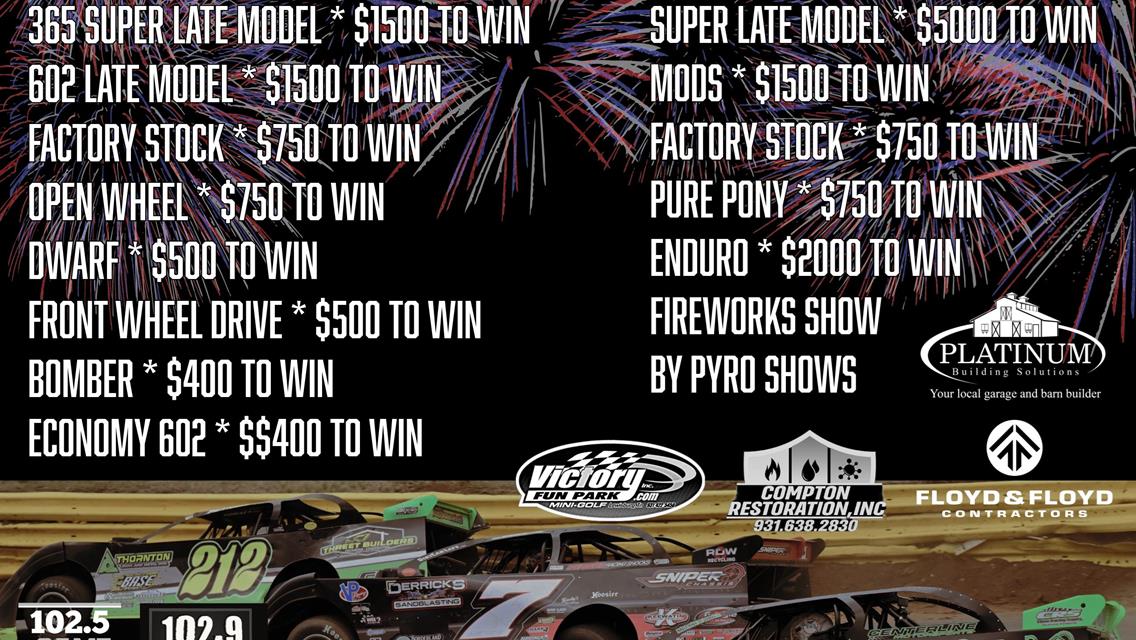 Independence Day Special at Duck featuring the Summer Nationals Hell Tour