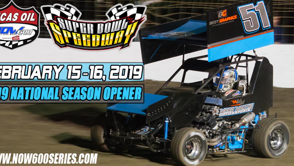 NOW600 Lucas Oil National Micros Open 2019 Campaign February 15-16 in the Lone Star State