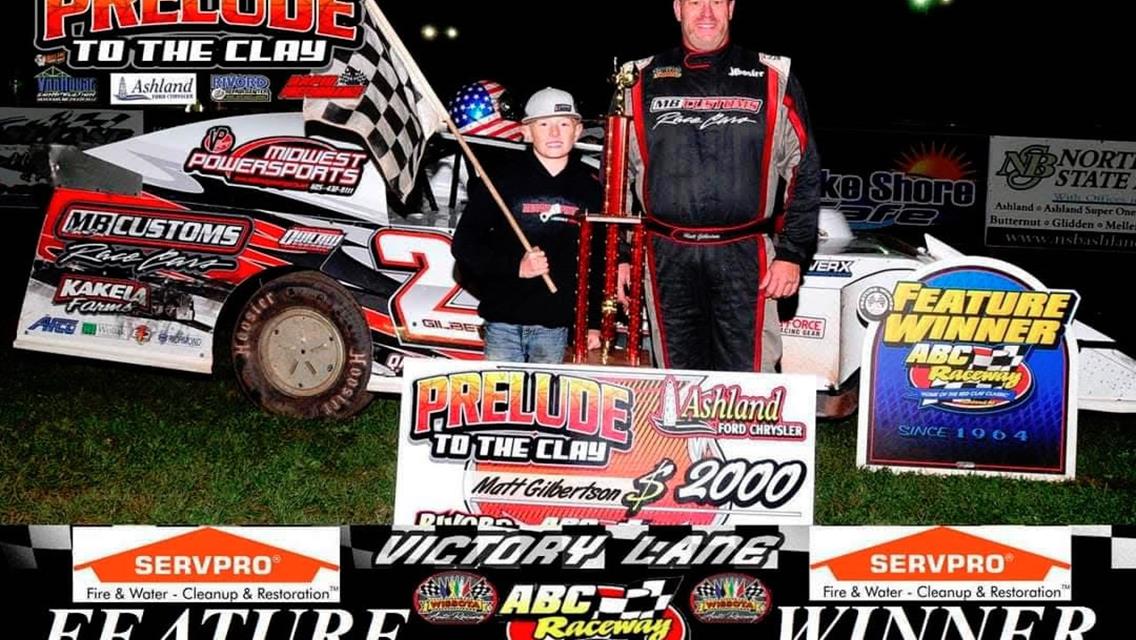 Gilbertson grabs invitational victory in ABC Raceway debut