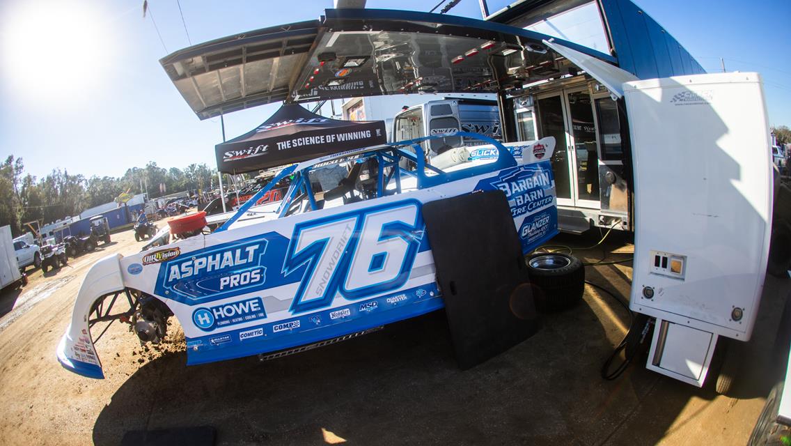 Ocala Speedway (Ocala, FL) – Lucas Oil Late Model Dirt Series – Winter Nationals – February 4th-8th, 2025. (Heath Lawson Photo)