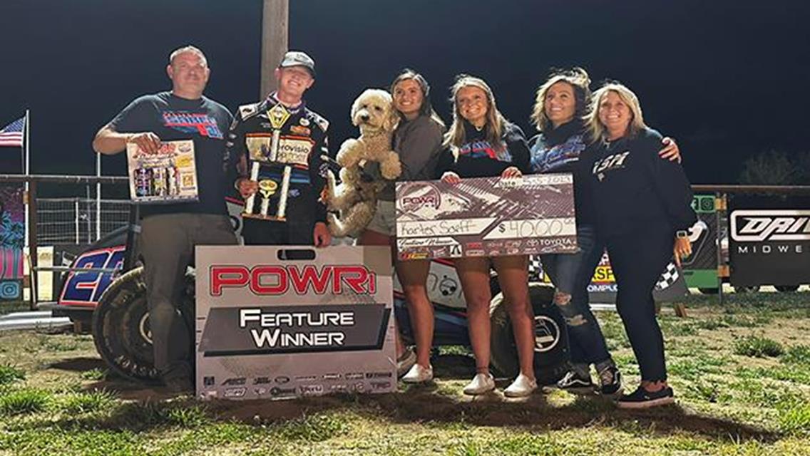 Karter Sarff Seals SSMC Feature Win with POWRi National &amp; West Midget League