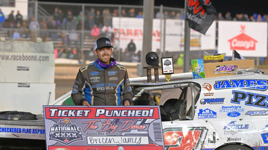James, Berry are best in Friday Modified qualifiers at Boone