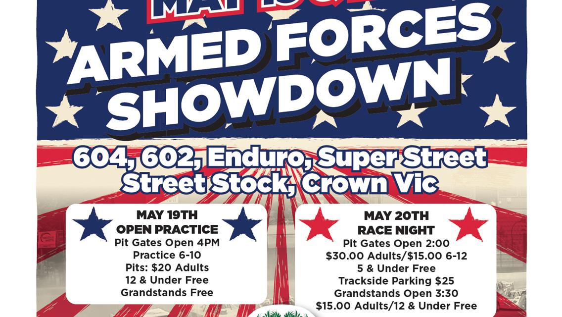 Armed Forces Showdown May 19 and 20