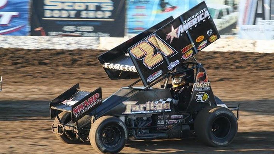 Tommy Tarlton back in victory lane at Ocean Speedway