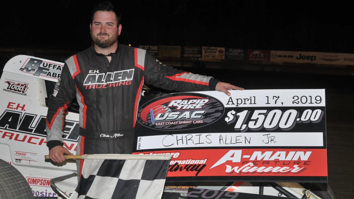 CHRIS ALLEN JR. RIM RIDES TO VICTORY AT DELAWARE INTERNATIONAL