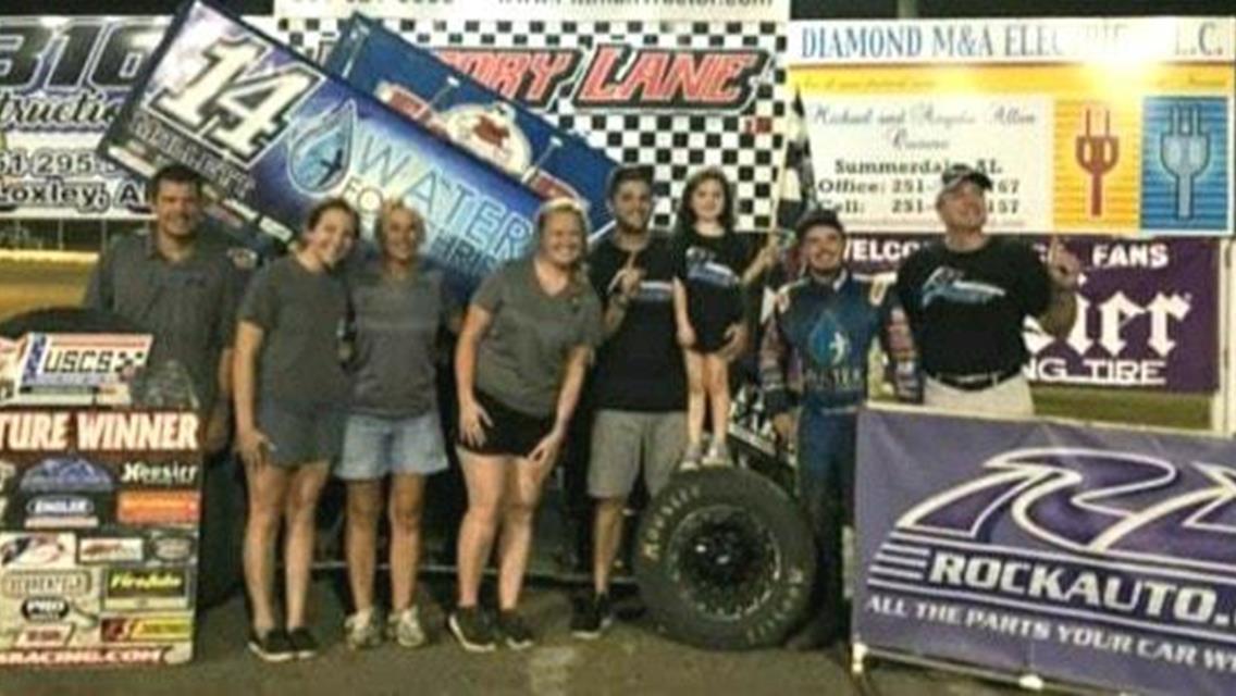 Jordon &quot;The Jet&quot; Mallett races to USCS Summer Sizzler night one win at Deep South Speedway