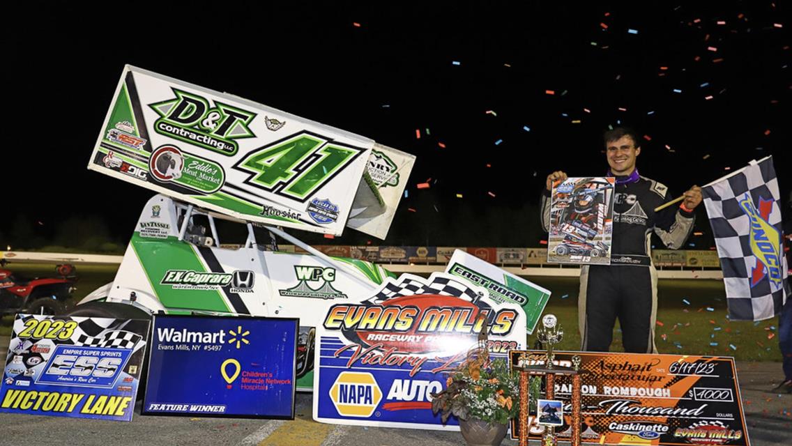 Rombough Scores First Career Win in Kevin Ward Jr Memorial at Evans Mills