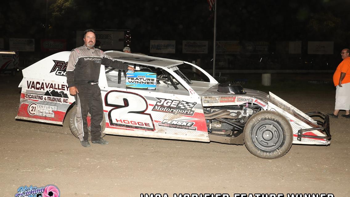 Hogge Scores 70th IMCA Modified Main Event Win At Antioch Speedway