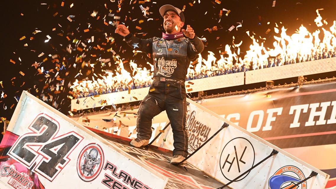 NO WEAK LINKS: Rico Abreu Takes Bloomquist Back to Eldora Victory Lane at 4-Crown Nationals